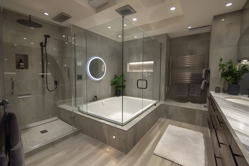 Luxurious Bathtub Area